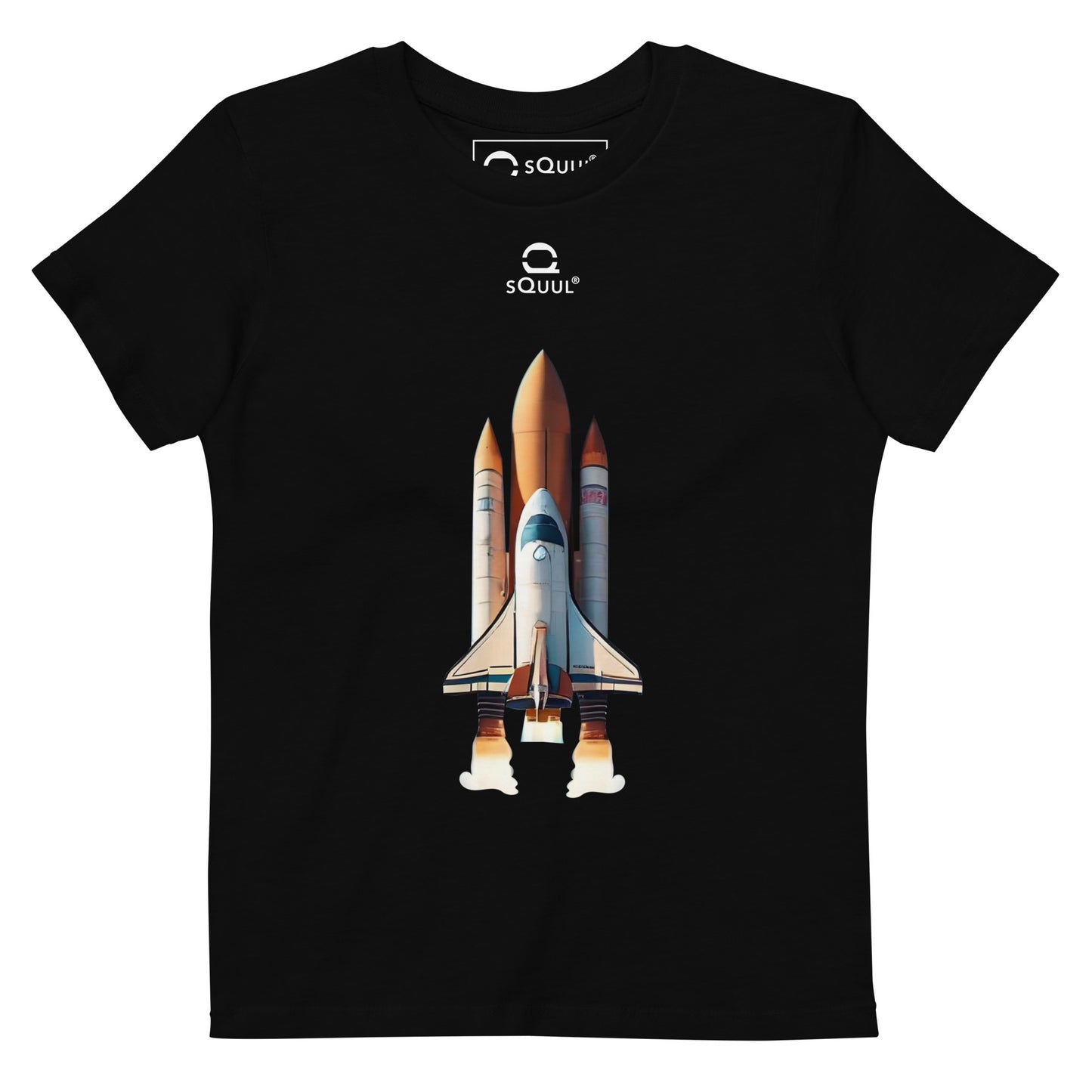 Organic Cotton Kids T-Shirt Spaceship #SquulOfAerospace