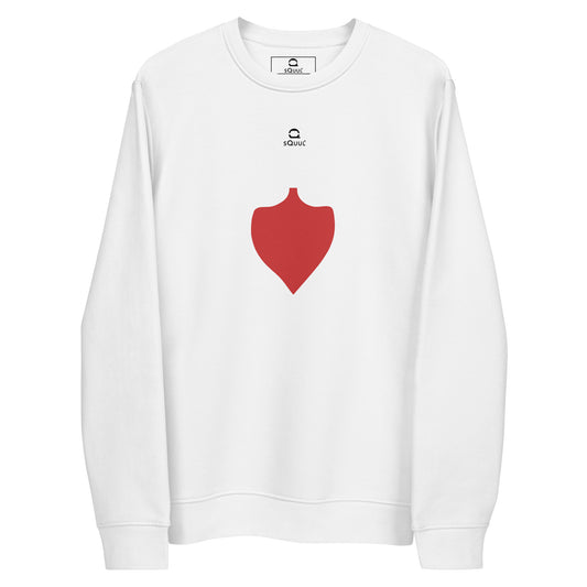 Eco Sweatshirt Your Heart #JustSquul