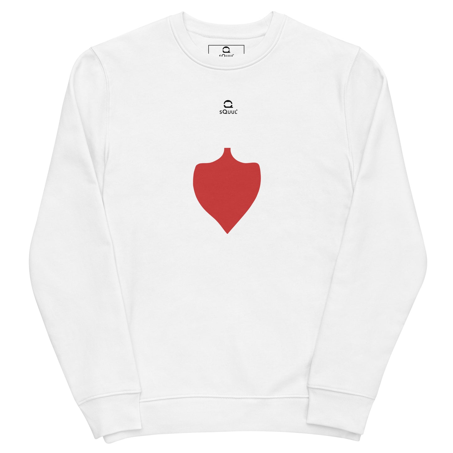 Eco Sweatshirt Your Heart #JustSquul