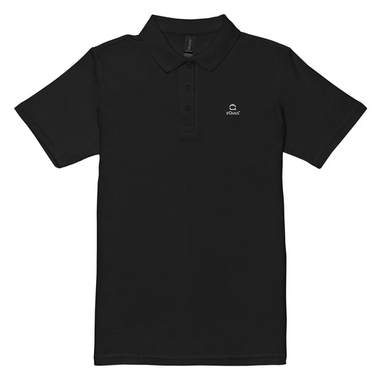 Pique Polo Shirt Feel sQuul #JustSquul