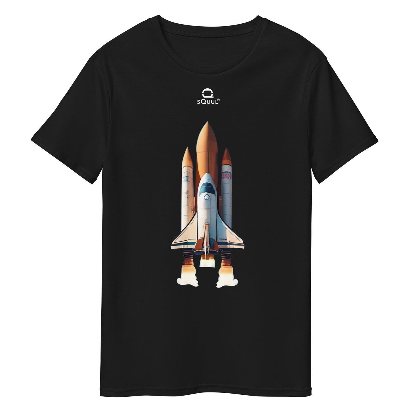 Men's Premium Cotton T-Shirt Spaceship #SquulOfAerospace