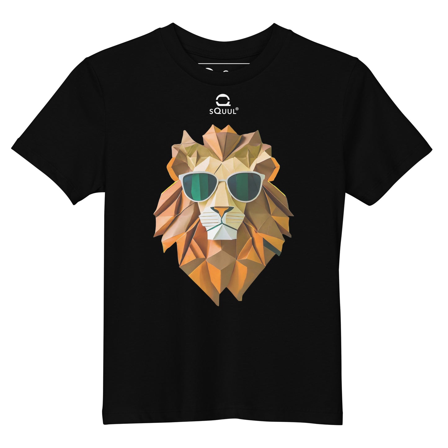 Organic Cotton Kids T-Shirt Cool Lion #SquulOfLions