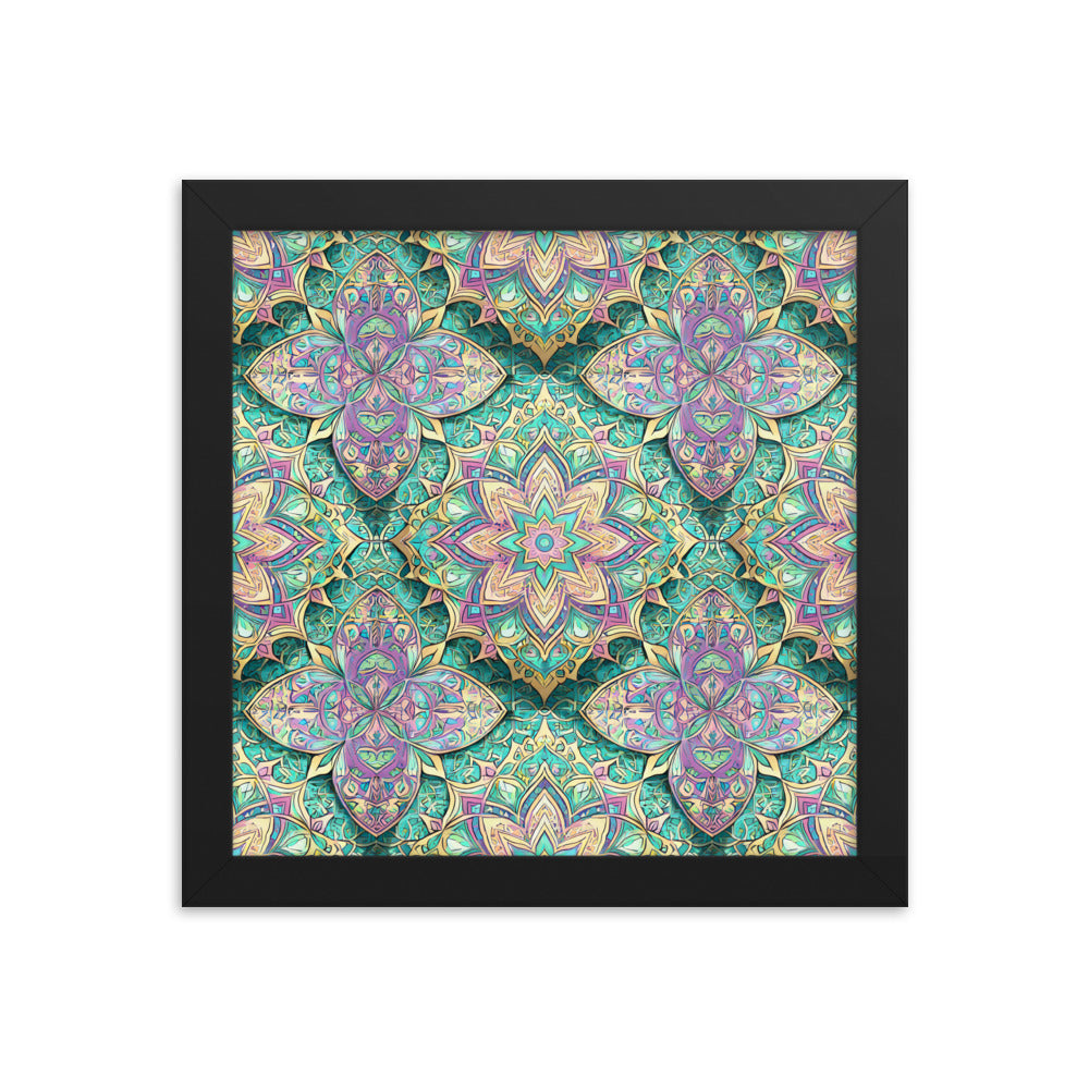 Premium Framed Poster #SquulOfArabesque