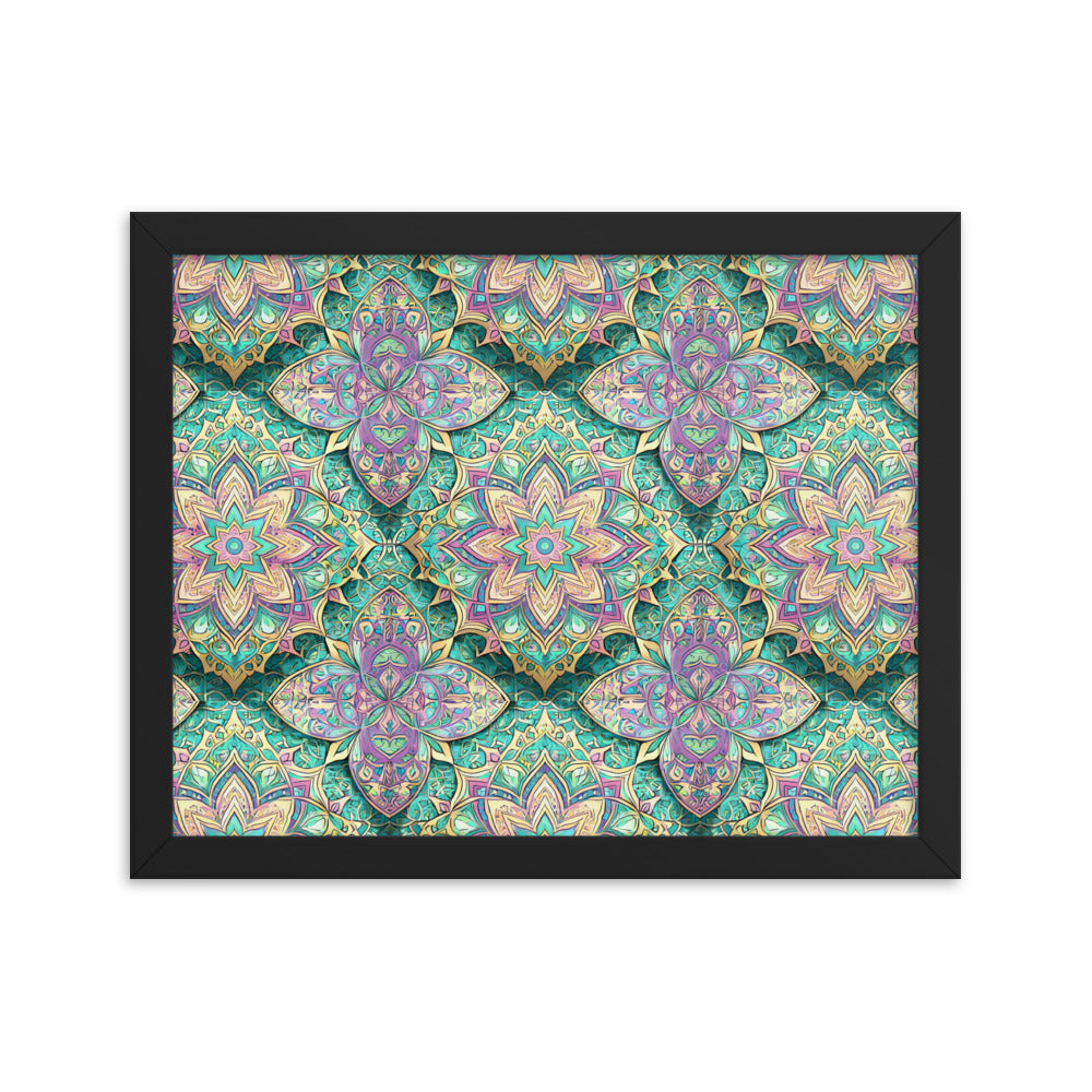 Premium Framed Poster #SquulOfArabesque