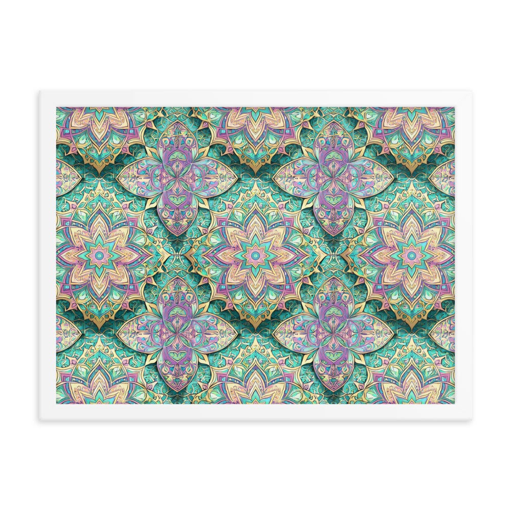 Premium Framed Poster #SquulOfArabesque