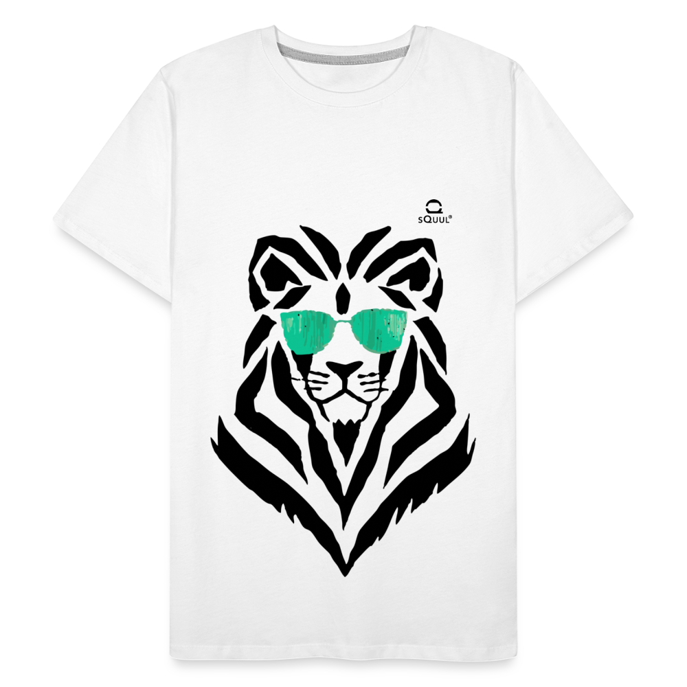 Premium Organic T-Shirt Desert Lion #SquulOfLions - white