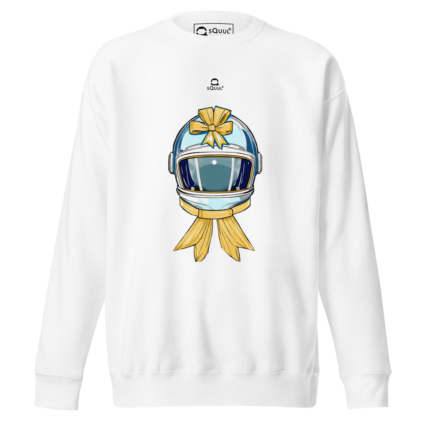 Premium Sweatshirt Astronaut Girl #SquulOfAerospace